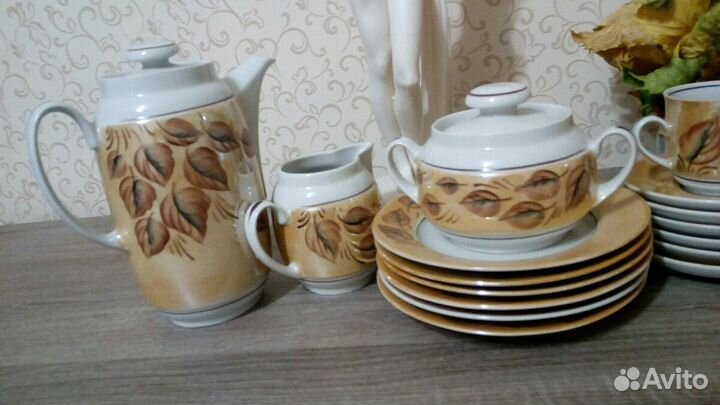Сервиз кофейный новый