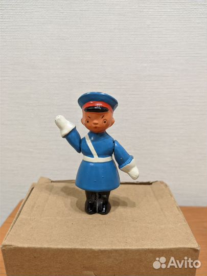 Кукла-Игрушка СССР Регулировщик гаишник