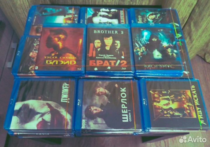Сериалы, фильмы на blu-ray (в плёнке)