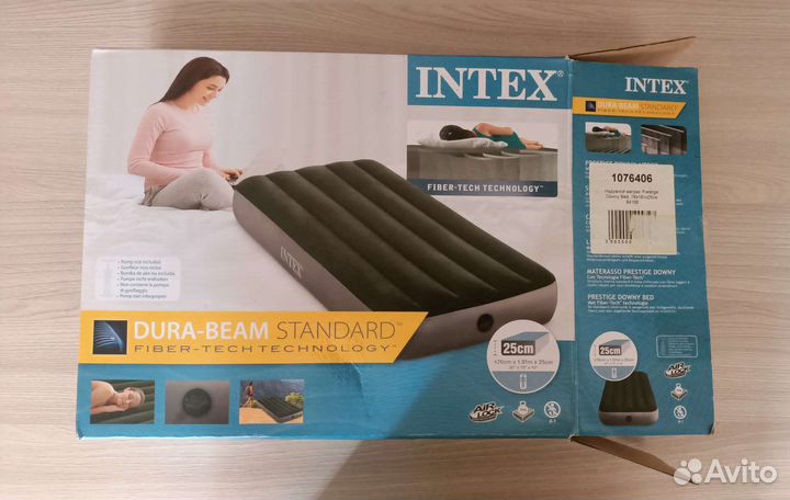 Intex - Матрас + Насос