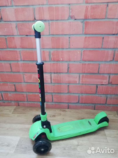 Самокат детский трехколесный бу