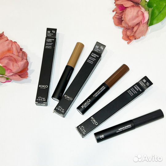 Kiko milano eyebrow fibers coloured mascara 02/03