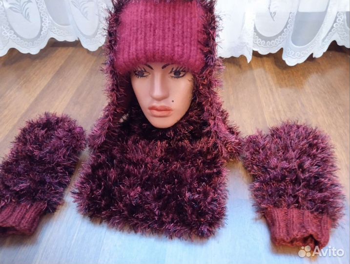 Комплект из пуха норки