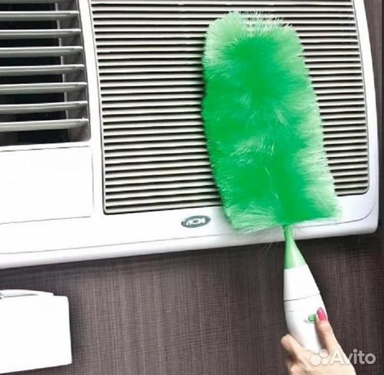 Электростатическая вращающаяся щетка + батарейки