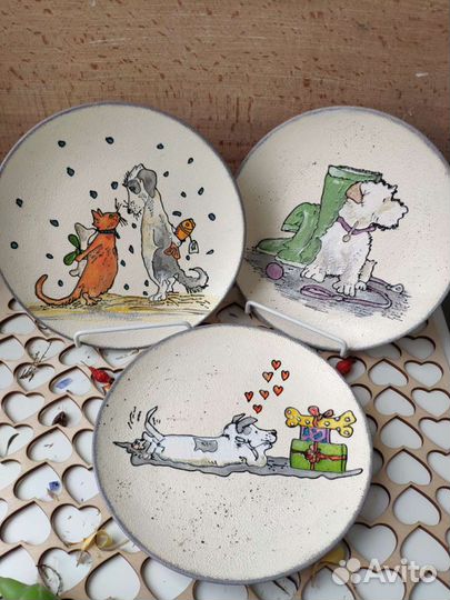 Тарелка декоративная настенная