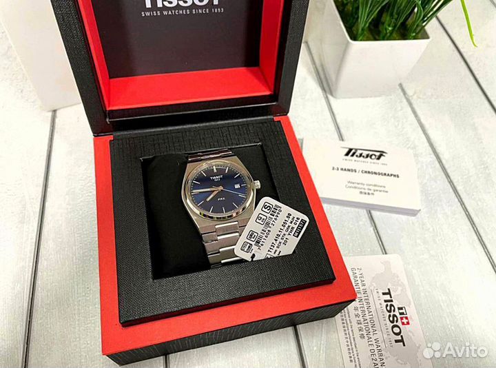 Мужские часы Tissot PRX в фирменном комплекте