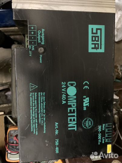 Блок питания Competent sba 24v/40A