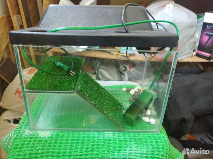 Террариум для красноухой черепахи