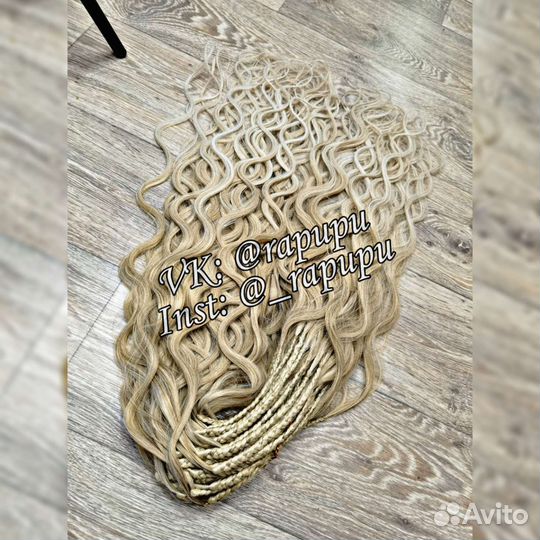 Комплекты кос на заказ, плетение