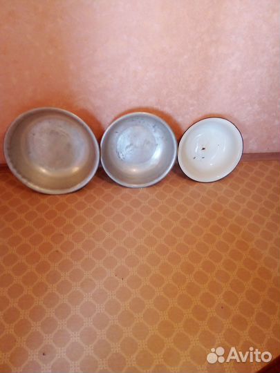 Алюминиевый таз ссср,эмалированный