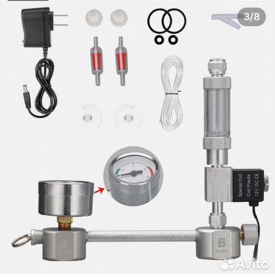 Фильтры, светильники, нагреватель для аквариума