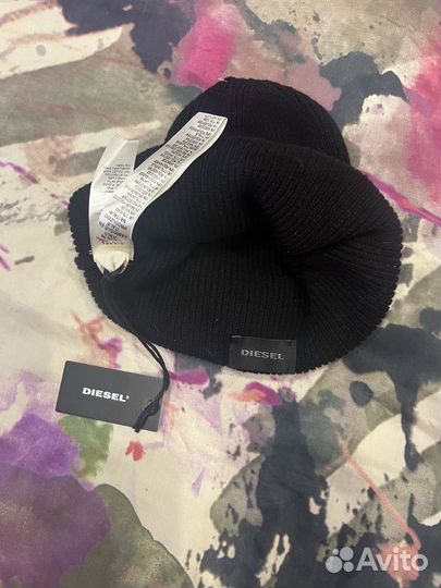 Шапка новая зимняя Diesel. Оригинал
