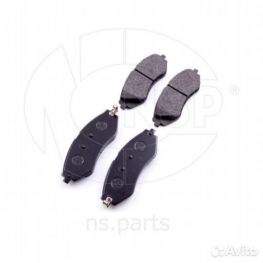 Колодки тормозные дисковые перед