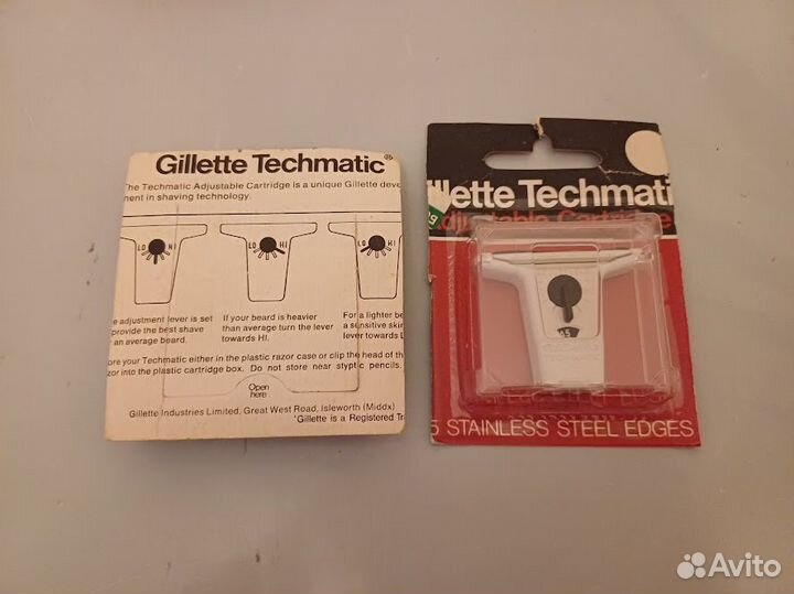 Cтанок Gillette techmatic, cartridge