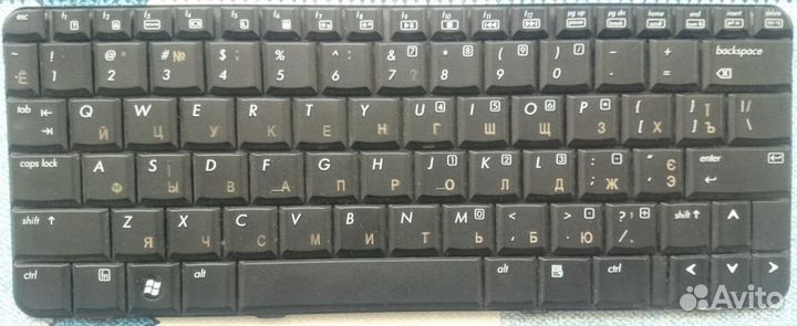 Клавиатура HP TX1000 черная