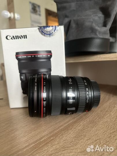 Объектив Canon EF 17-40 f/4.0L USM