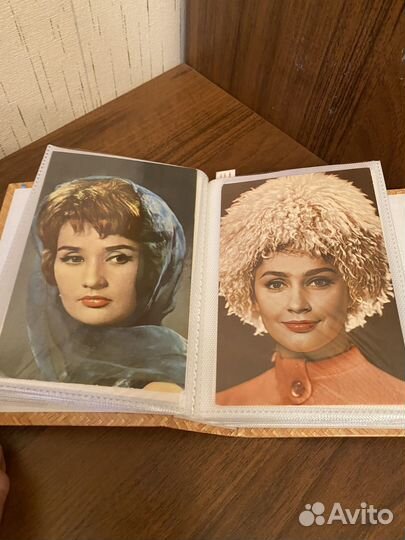 Коллекция открыток советских актеров: 1960/70 г.г