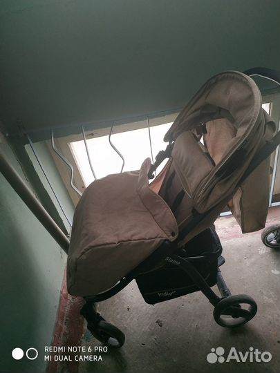 Коляска прогулочная Indigo Sigma (Всесезонная )