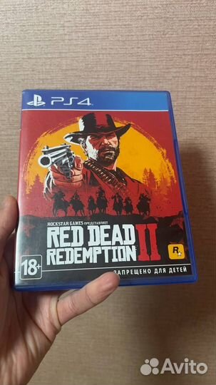 Red dead redemption 2 ps4 диск