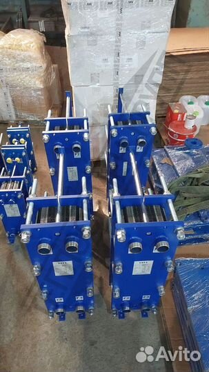 Теплообменник пластинчатый для охлаждения молока