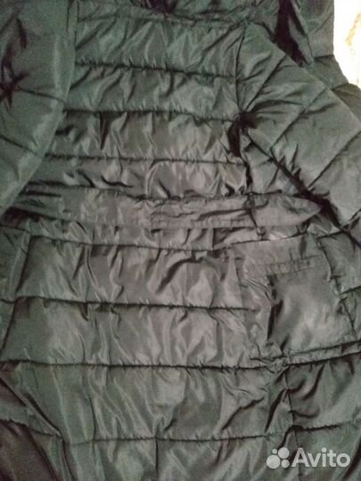 Пуховик женский длинный 46 48 размер