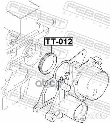 Кольцо уплотнительное вакуумного насоса TT012 F