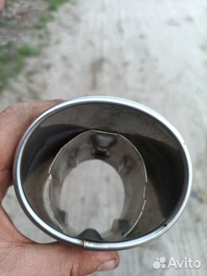 Насадка на глушитель toyota camry