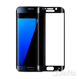 Защитное стекло 5D с полной проклейкой на Samsung