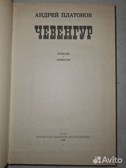 А. Платонов. Чевенгур