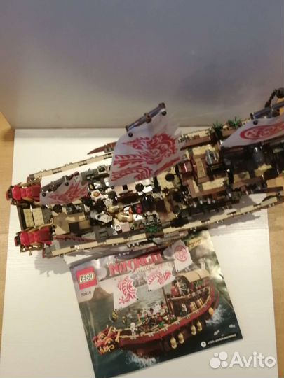 Lego ninjago 70618 корабль новый