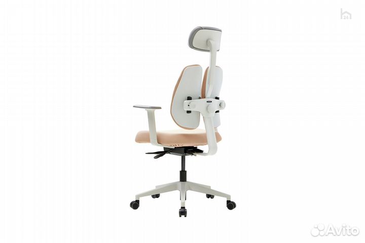 Кресло компьютерное ортопедическое D2500G-dasw Bei