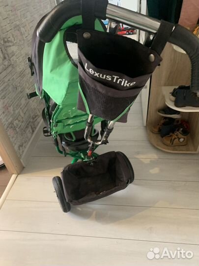 Детский велосипед- коляска с ручкой