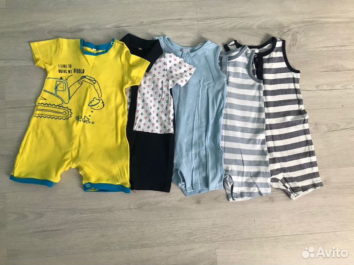 Одежда для мальчика пакетом 80-86