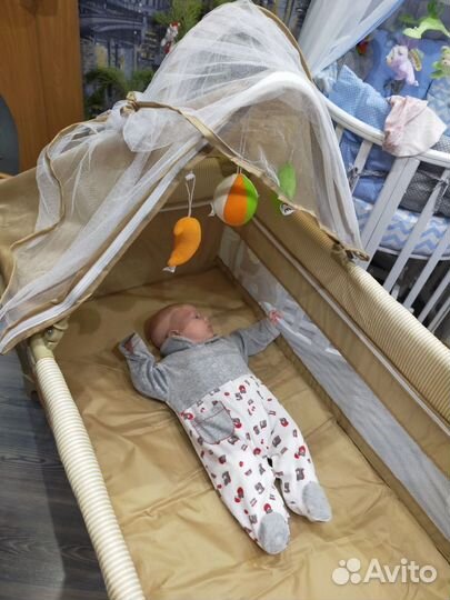 Манеж кроватка