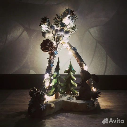 Светильник новогодний