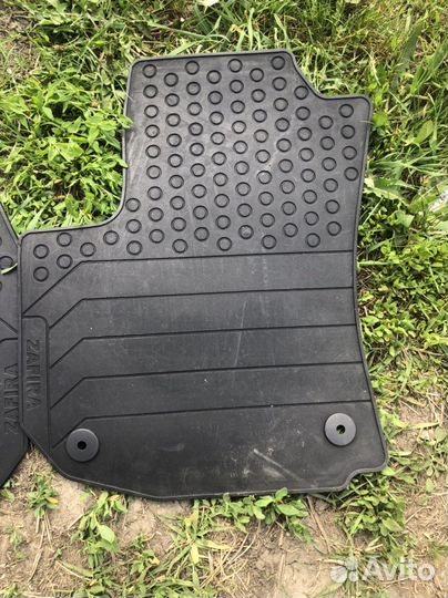 Коврики резиновые передние Zafira-B