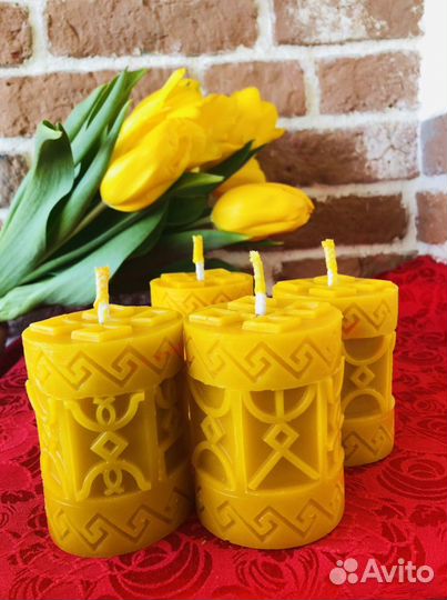 Свечи с Русскими Рунами
