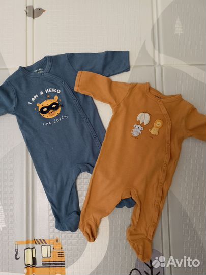 Комбинезоны, слипы, пакетом 62р