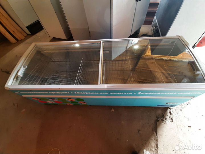 Морозильный ларь бонета гнутое стекло бу