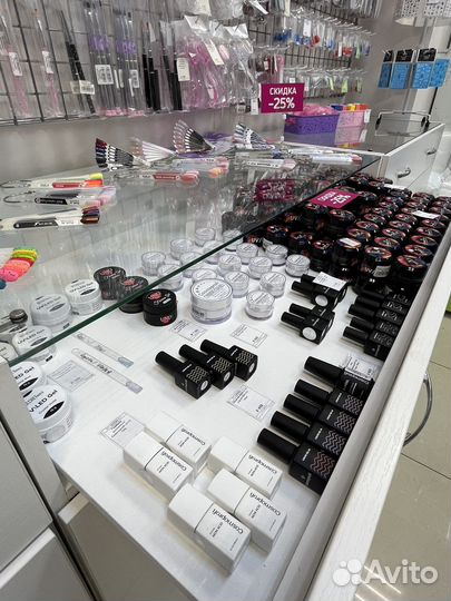 Материалы для маникюра, ресниц и депиляции