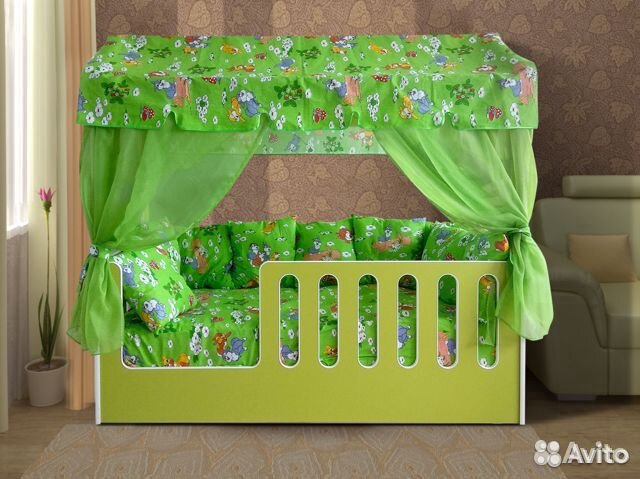 Детская кровать домик