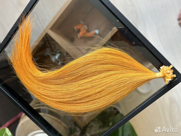 Цветные пряди натуральные волосы