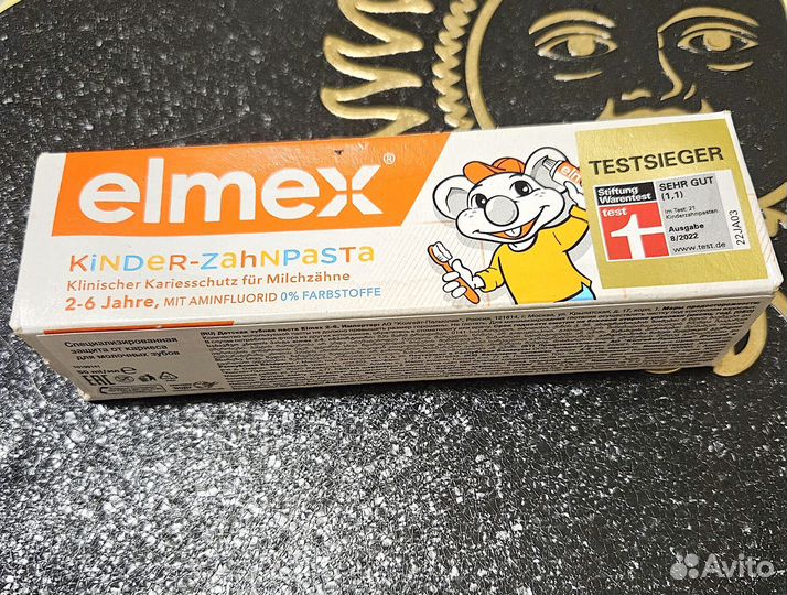 Новая Зубная паста детская rocs elmex biorepair