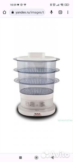 Пароварка tefal