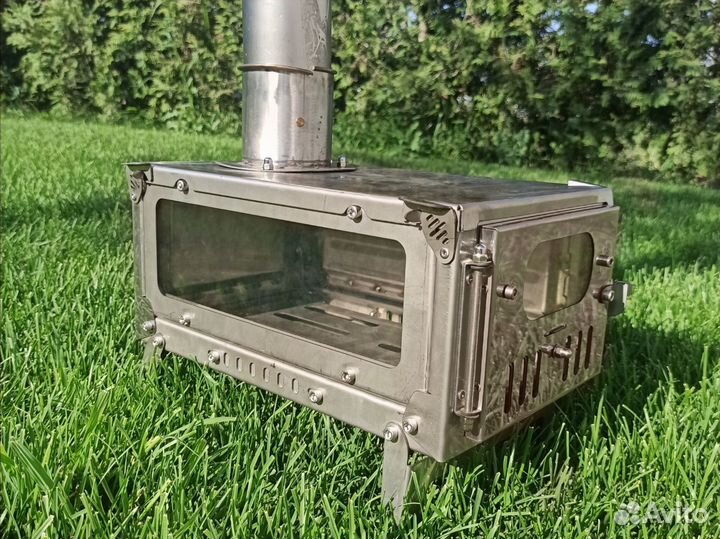 Походная печь леший