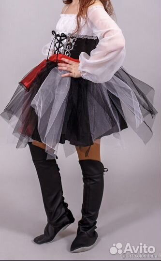 Костюм пирата для девочки