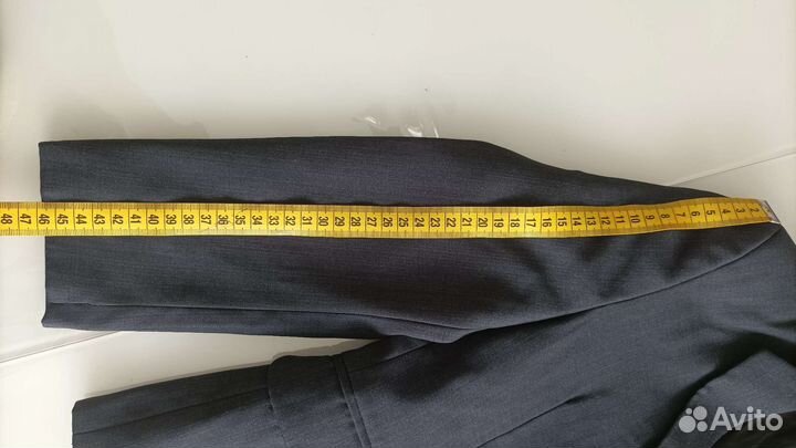 Школьный костюм для мальчика 122 серый