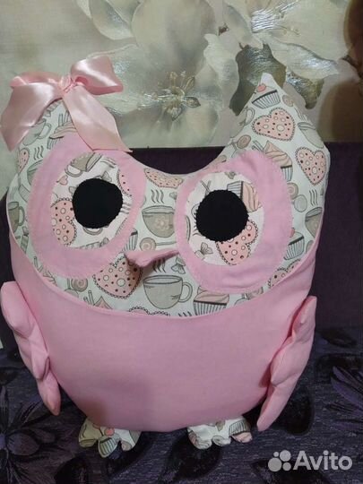 Подушка декоративная Сова