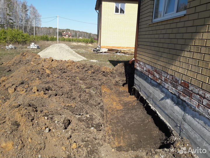 Услуги мини экскаватора+Газель самосвал