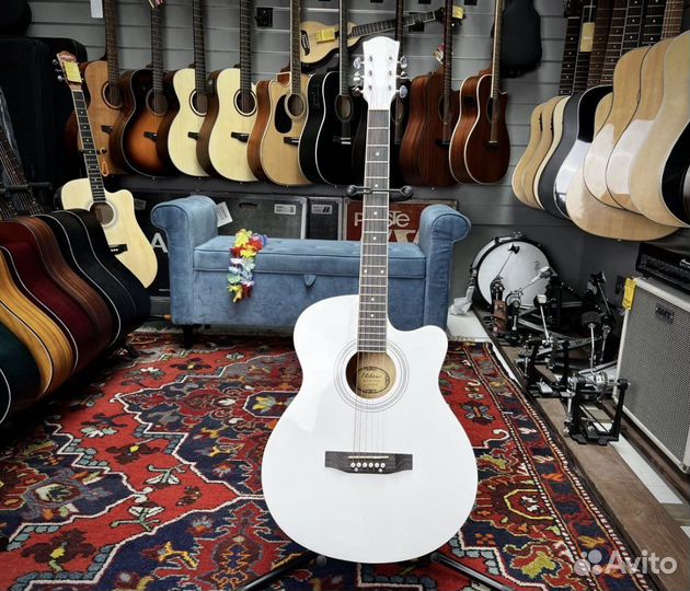 Акустическая гитара Elitaro+чехол